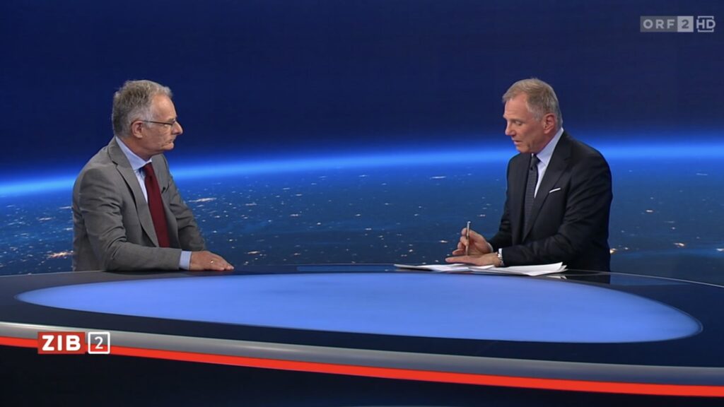 Armin Wolf und Markus Martetbauer