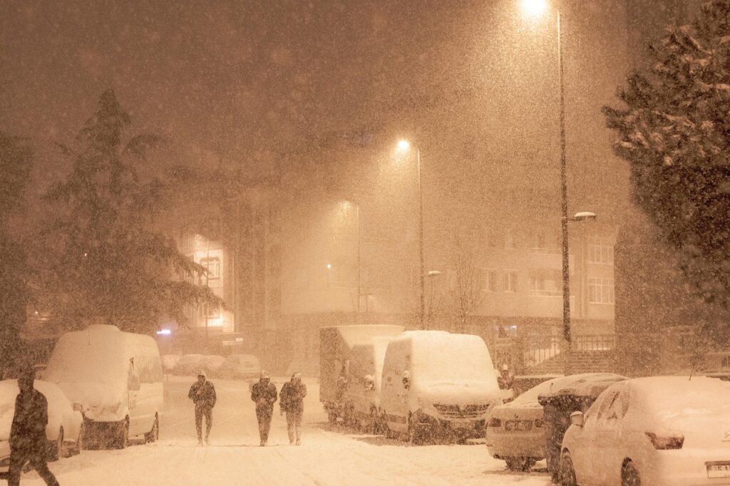 Schneefall