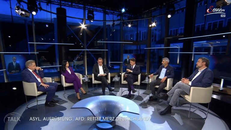 ServusTV, Talk im Hangar-7 — Screenshot / Servus ON
