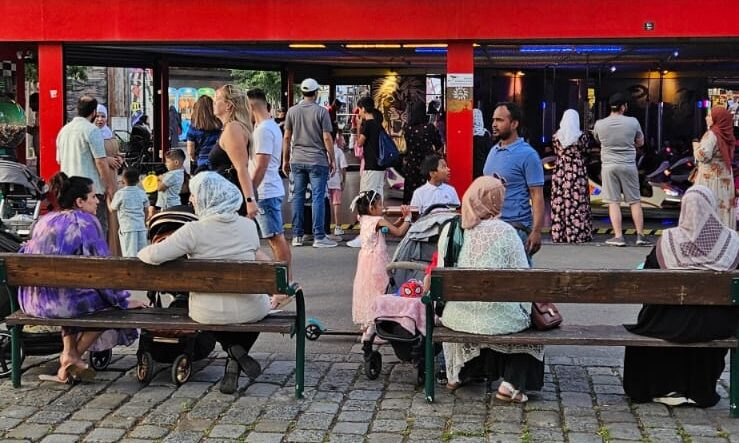 Islamisches Opferfest im Prater
