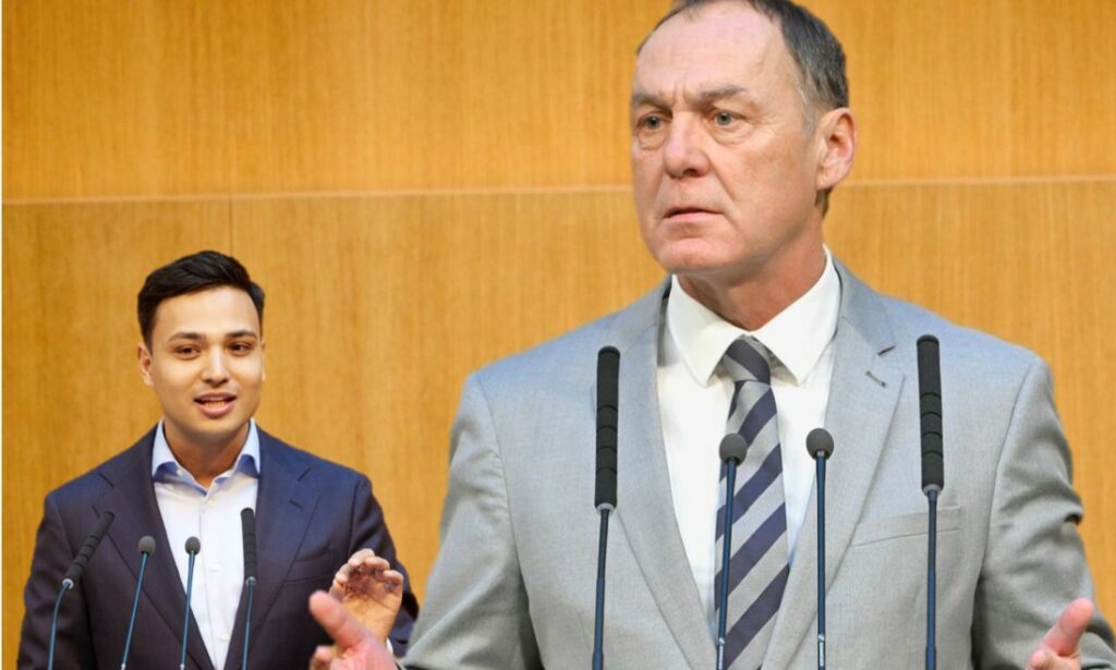 Yannick Shetty und Peter Wurm