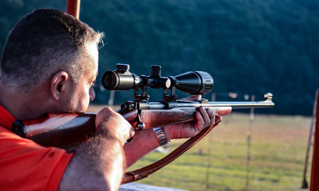Waffe, Schießübung