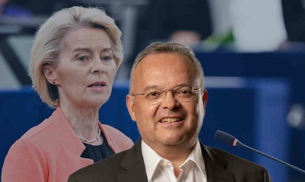 Gerald Hauser und Ursula von der Leyen