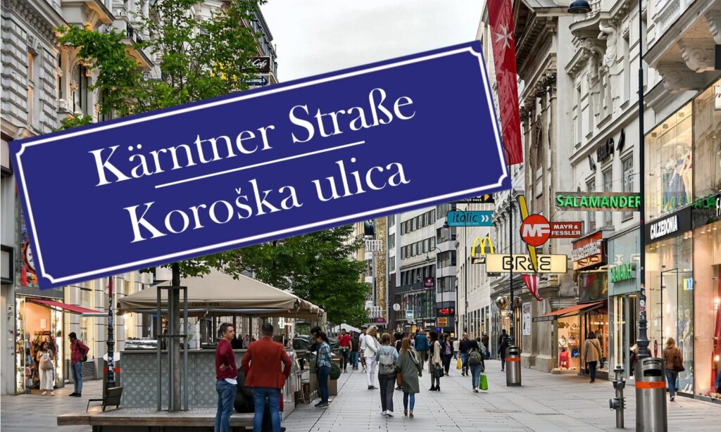 Kärntner Straße slowenisch
