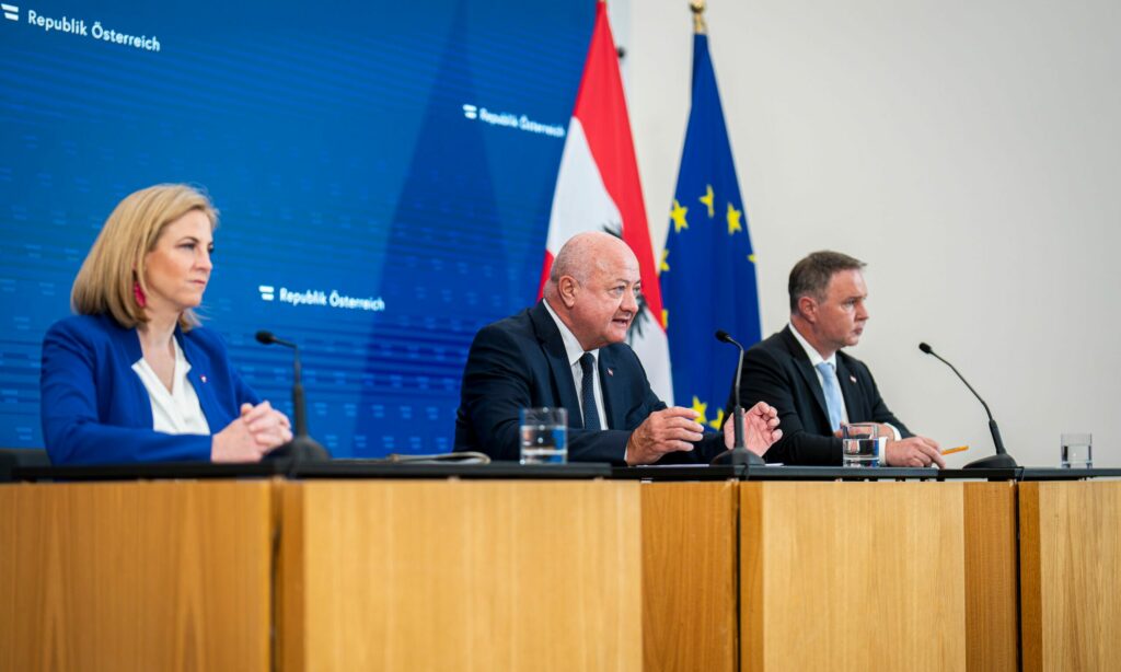 Pressefoyer-Ministerrat