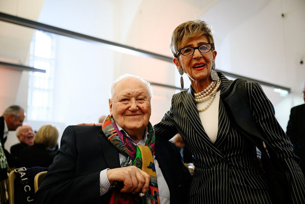 Karl Blecha und Ingrid Korosec