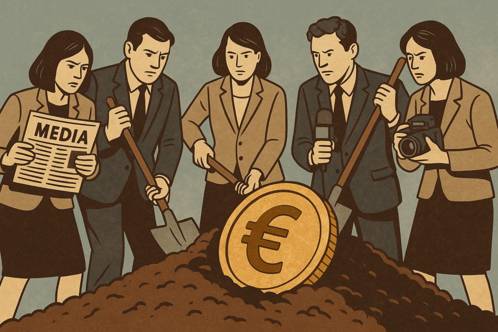 Meinungsvielfalt wird für Geld begraben