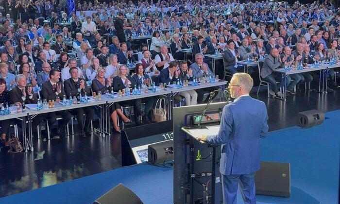 Herbert Kickl am Parteitag