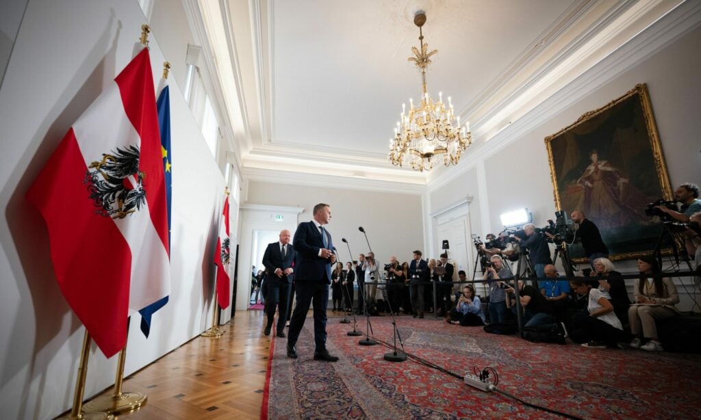 Babler und Stocker mit Medien