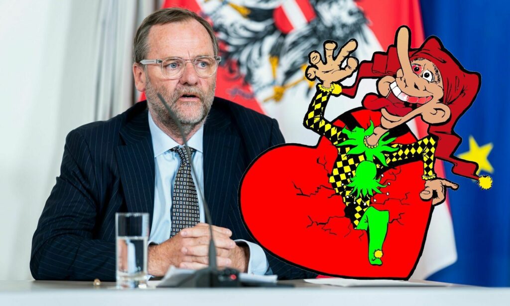 Josef Schellhorn und Kasperl