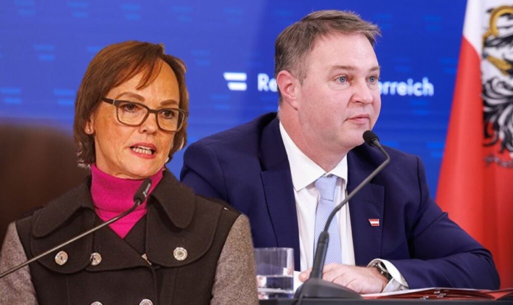 Andreas Babler und Sonja Hammerschmid