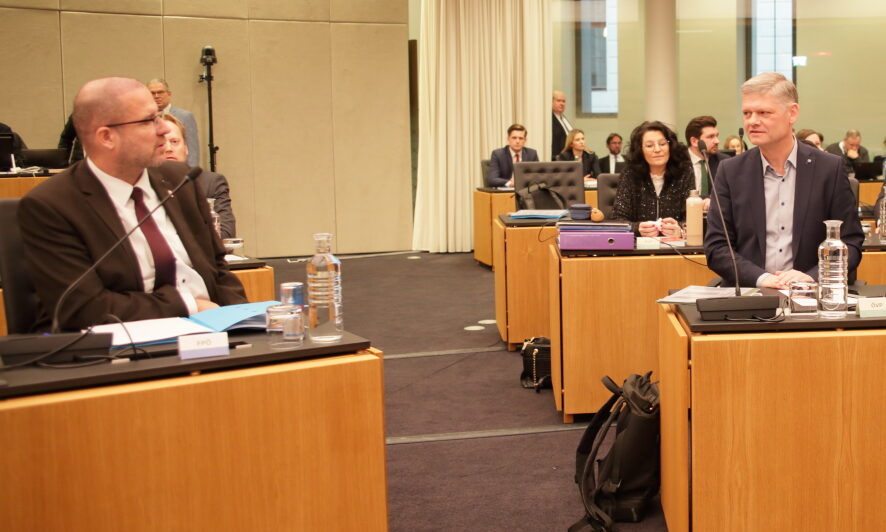 Christian Hafenecker und Andreas Hanger