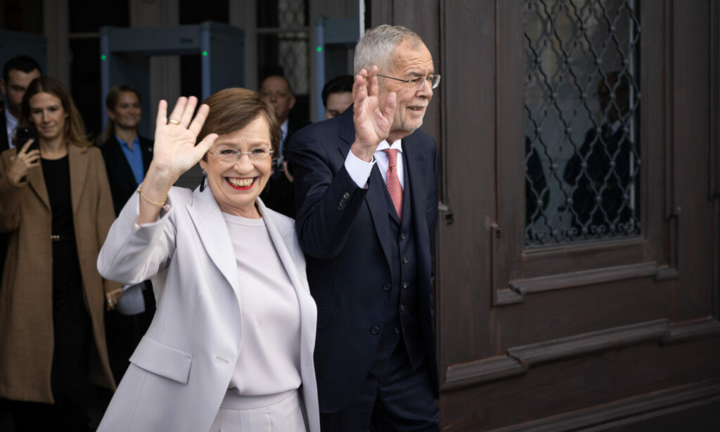 Doris Schmidauer und Alexander Van der Bellen