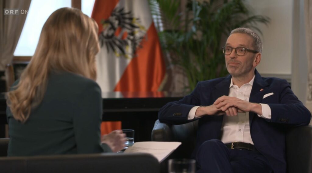 Kickl und Margit Laufer, ORF