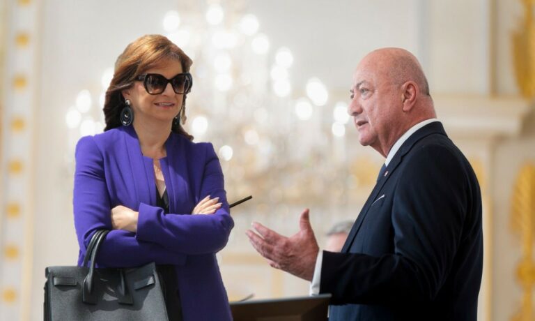 Susanne Riess-Hahn und Christian Stocker