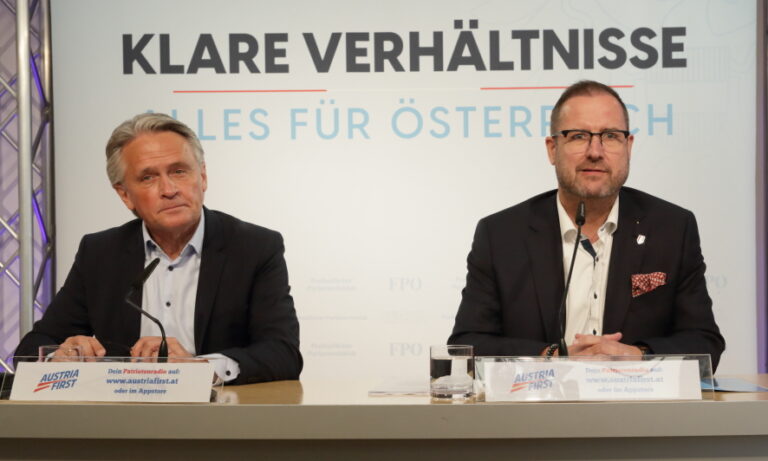 Peter Westenthaler und Christian Hafenecker