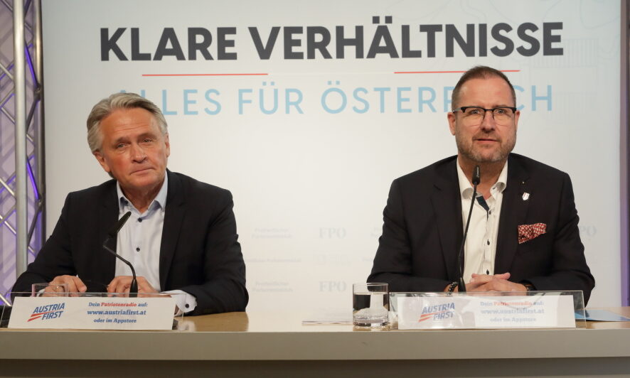Peter Westenthaler und Christian Hafenecker