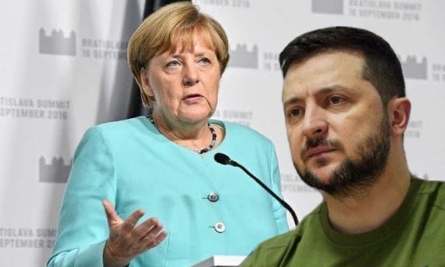 Merkel und Selenskyj